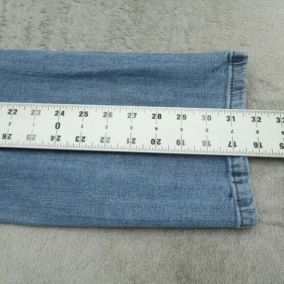 Wrangler Retro Jeans Mens Fits 30x32 (No Tag) Blue Slim Straight Stretch Denim - Picture 6 of 16